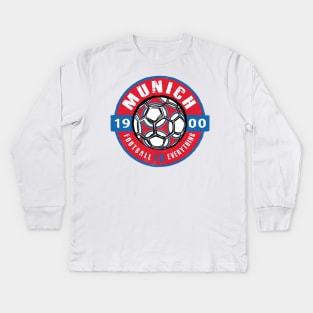 Football Is Everything - Munich Vintage Kids Long Sleeve T-Shirt